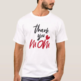 Dank je mama t-shirt