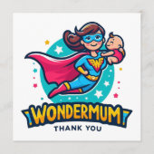 Dank je, mama! T-Shirt Advieskaart (Voorkant)