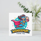 Dank je, mama! T-Shirt Advieskaart (Staand voorkant)