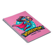 Dank je, mama! T-Shirt Notitieboek (Rechterzijde)