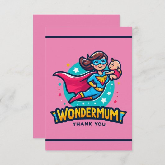 Dank je, mama! T-Shirt Save The Date (Voorkant / Achterkant)