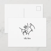 Dank je mama voor je persoonlijke kaart (Voorkant / Achterkant)