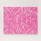 Dank je! - Meertaligheid - Internationale wereld Legpuzzel (Horizontaal)