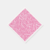 Dank je! - Meertaligheid - Internationale wereld Servet (Hoek)