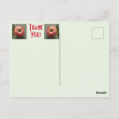 Dank je met een appel briefkaart (Achterkant)