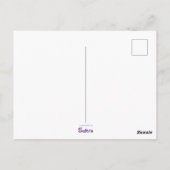 Dank je met een Gracias Graffiti op Van Postkaart (Achterkant)