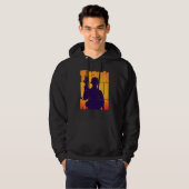 Dank je mijn held militaire veteraan hoodie (Voorkant volledig)