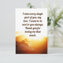 Dank je, mijn liefde