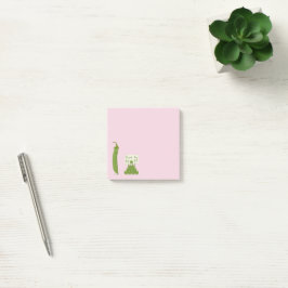 Dank je, moeder groet met peapod en erwten post-it® notes