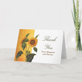 dank je mooie zonnebloem kaarten