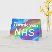 Dank je NHS Kaart (Gele Bloem)