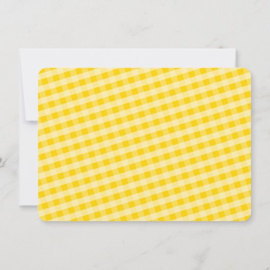 DANK JE NOTA VAN moderne schattige cheque hartgeel Bedankkaart (Achterkant)