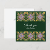 Dank je Olive en lavendel Azulejos (Voorkant / Achterkant)