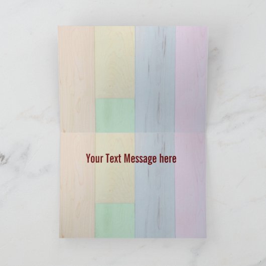 Dank je orchidee kaart (Binnen)