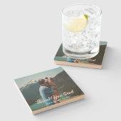 Dank je pa Sandstone Onderzetter (Zijkant)