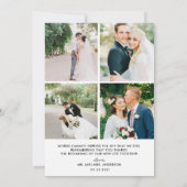 Dank je paardenweddenfoto (Achterkant)