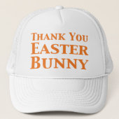 Dank je paasbont trucker pet (Voorkant)