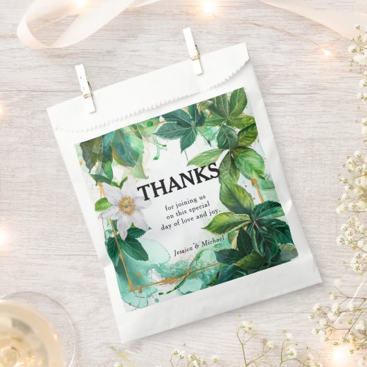 💍 Dank je! Passiflora Serenity Bedankzakje (Geknipt)