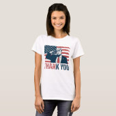dank je patriottische trump t-shirt (Voorkant volledig)
