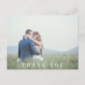 Dank je Postkaart Uitnodiging Briefkaart (Voorkant)