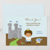 Dank je, Prince Flat Kaart (Voorkant / Achterkant)