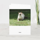 Dank je, Purfect Gift Bedankkaart (Achterkant)