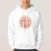 Dank Je Retro Groovy Hoodie (Voorkant)