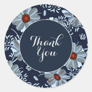 Dank je ronde sticker