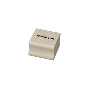 Dank je rubberstempel