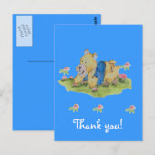 dank je schatje Ansichtkaart Briefkaart (Voorkant / Achterkant)