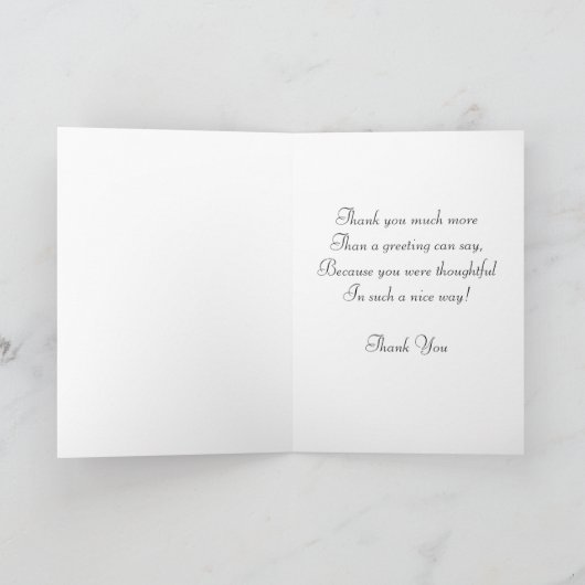 Dank je, schattige Westie hondenkaart Bedankkaart (Binnen)