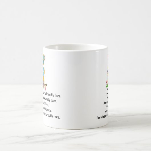 Dank je, schoolbuschauffeur. koffiemok (Center)