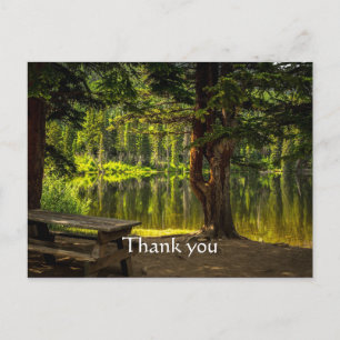 Dank Je Schoon Ochtendlicht Zonsopgang Schrift Briefkaart