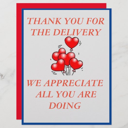 DANK JE SIGNES (Voorkant / Achterkant)