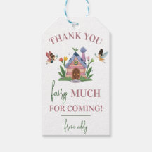 Dank je Sprookjesfee! Feeëntuin Thema Verjaardag