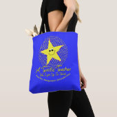 Dank je Star Teacher Poem Tote Bag (Dichtbij)