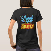 Dank je, Stephen! T-shirt (Achterkant)