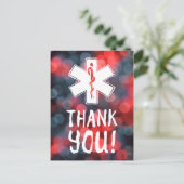 dank je, ster van het leven briefkaart (Staand voorkant)