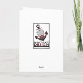 dank je, ster van het leven kaart (Achterkant)