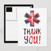 dank je ster van life bokeh briefkaart (Voorkant / Achterkant)