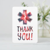 dank je ster van life bokeh kaart (Staand voorkant)