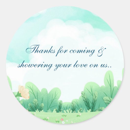 Dank je sticker (Voorkant)