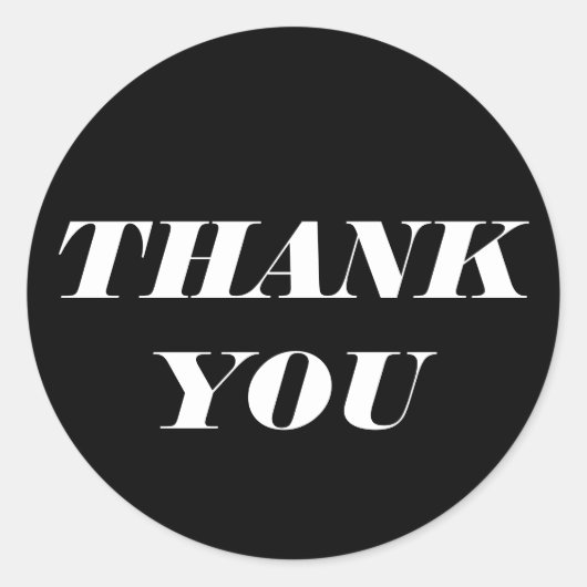 Dank je sticker (Voorkant)