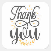 Dank je sticker (Voorkant)