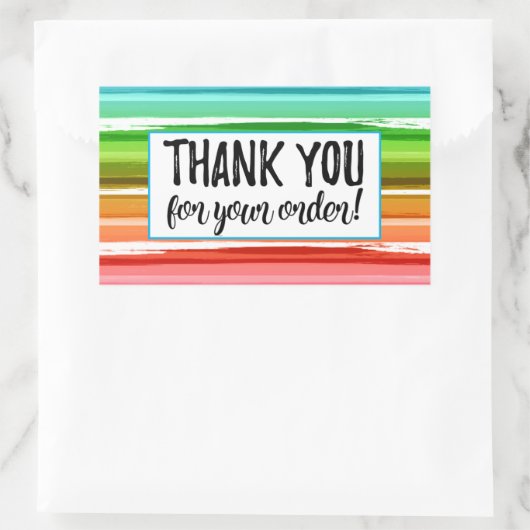 Dank je sticker (Tas)