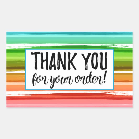 Dank je sticker (Voorkant)