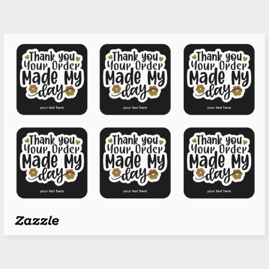 Dank je sticker (Vel)