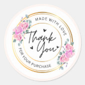 Dank je sticker (Voorkant)