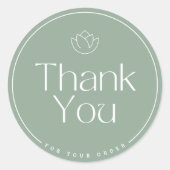 Dank je sticker (Voorkant)