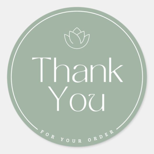 Dank je sticker (Voorkant)